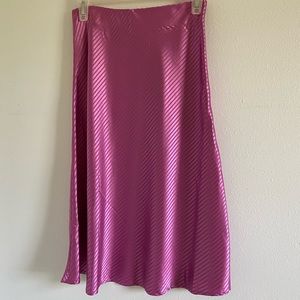 Pink Midi Skirt
